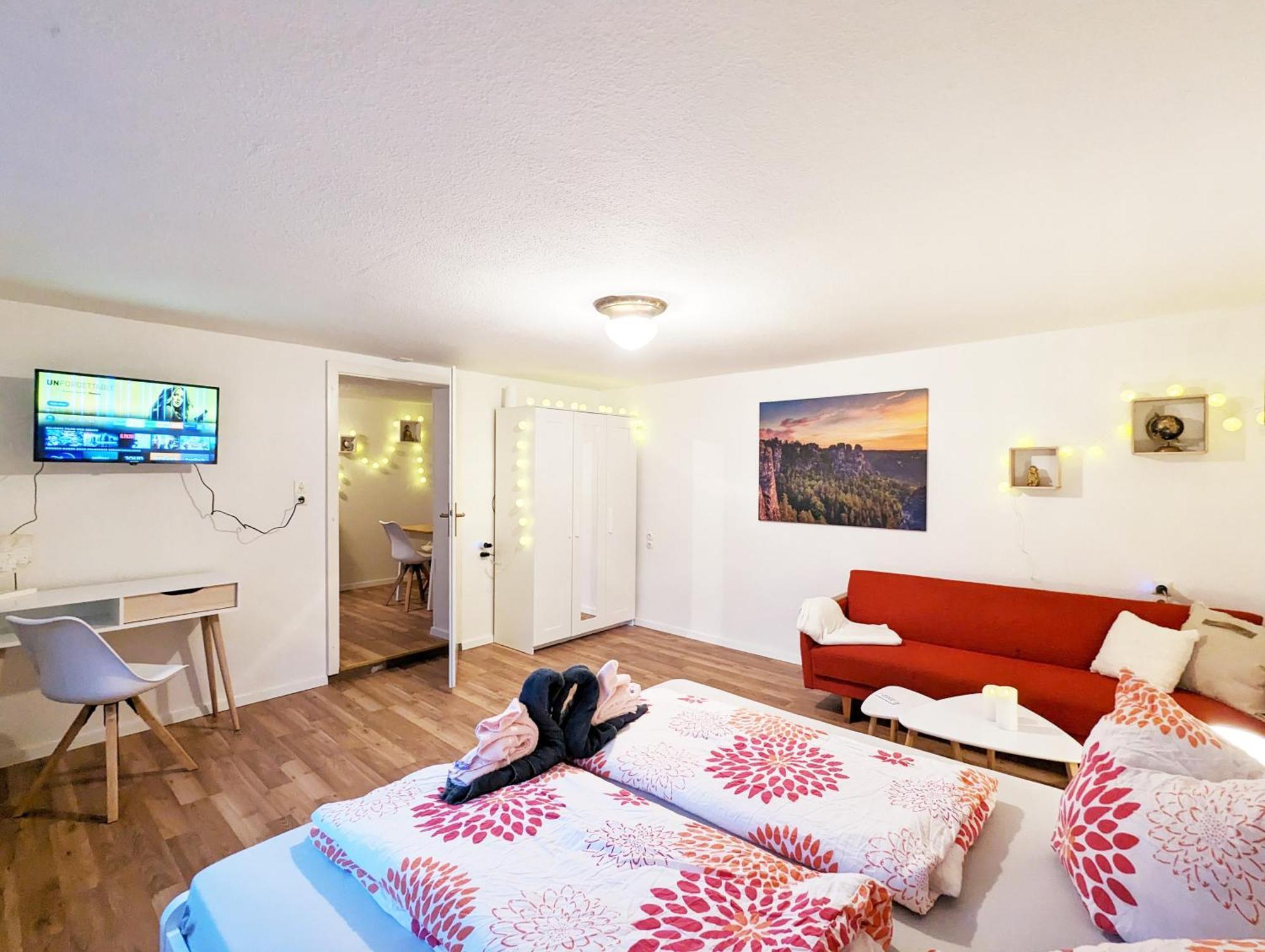 L1 - Urlaubsmagie - Wohnung Fuer 3P Am Wanderweg Sebnitz Exteriér fotografie